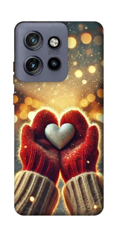 Чохол на Motorola Edge 50 Neo Heart in hand фото 1 з 1