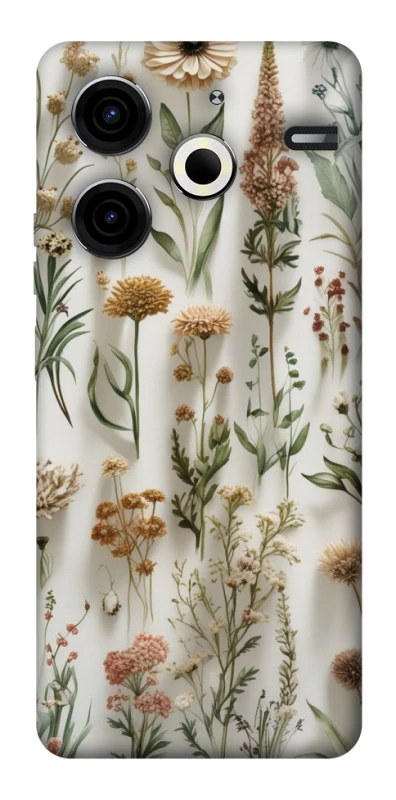 Чохол на TECNO Pova 6 Neo (LI6) Floral design ver.2 фото 1 з 1