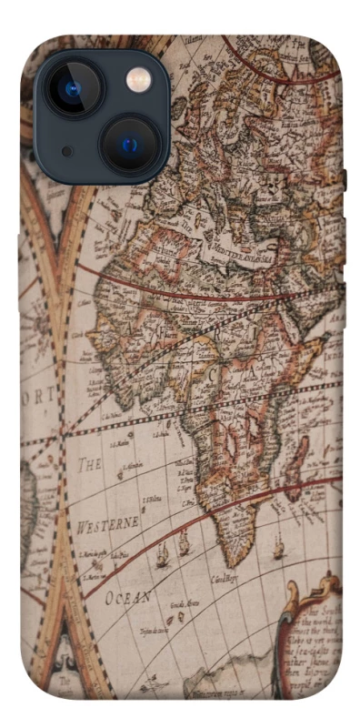 Чехол на Apple iPhone 13 (6.1") Карта путешествий фото 1 из 1