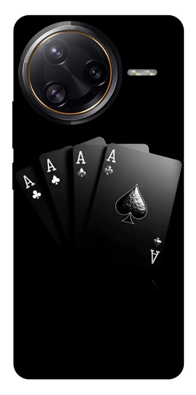 Чохол на Xiaomi Poco F7 Pro Black Cards фото 1 з 1