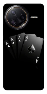 Чехол на Xiaomi Poco F7 Pro Black Cards фото 1 из 1