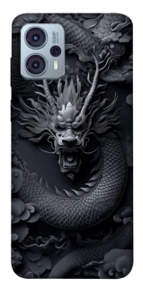 Чохол на Motorola Moto G23 black dragon фото 1 Чохол на Motorola Moto G23 black dragon фото 1 з 1