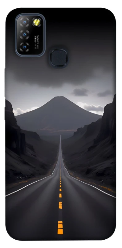 Чохол на Infinix Hot 10 Lite Black mountains фото 1 з 1