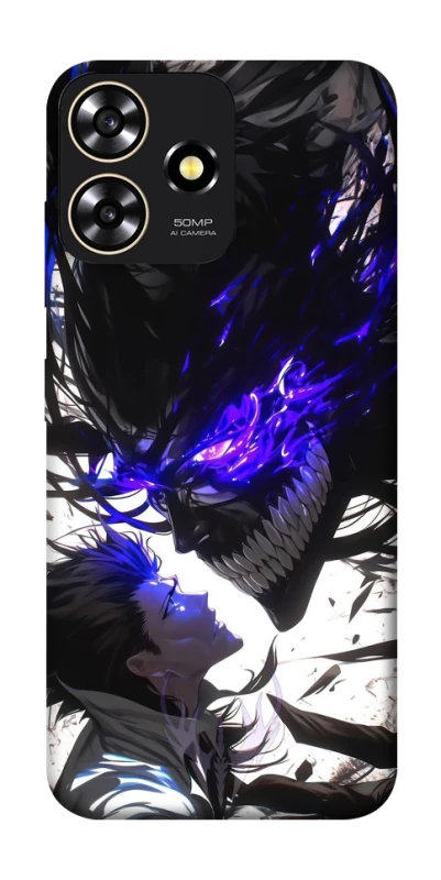 Чохол на ZTE Blade A73 4G Black soul anime фото 1 з 1