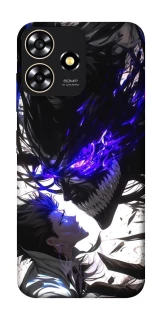 Чохол на ZTE Blade A73 4G Black soul anime фото 1 з 1