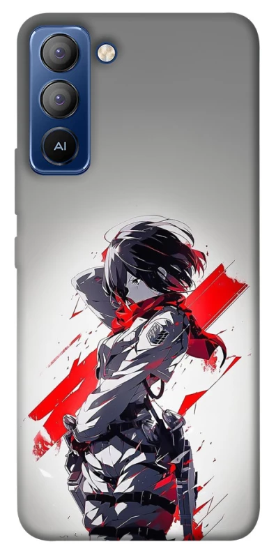 Чехол на TECNO Pop 5 LTE Mikasa фото 1 из 1