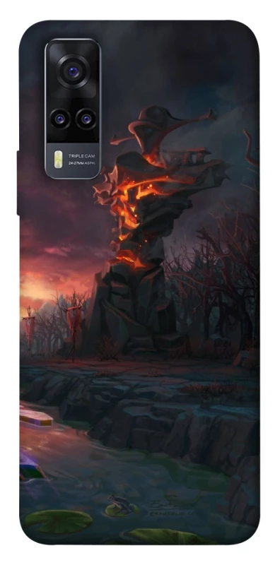 Чохол на Vivo Y31 Dota road фото 1 з 1