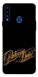 Чехол на Samsung Galaxy A20s Parkway Drive logo фото 1 из 1