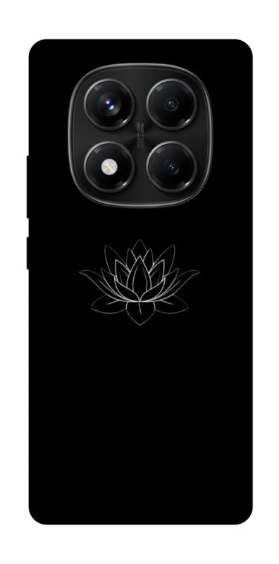Чохол на Xiaomi Redmi Note 14 Pro 4G Black Lotus фото 1 з 1