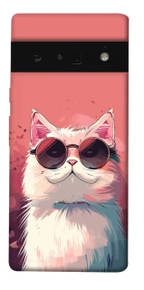 Чохол на Google Pixel 6 Pro Сat with glasses фото 1 з 1