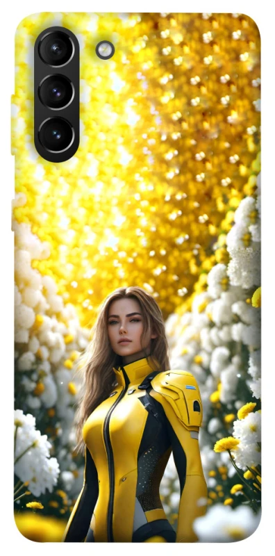 Чохол на Samsung Galaxy S21+ Cyber space girl ver.2 фото 1 з 1