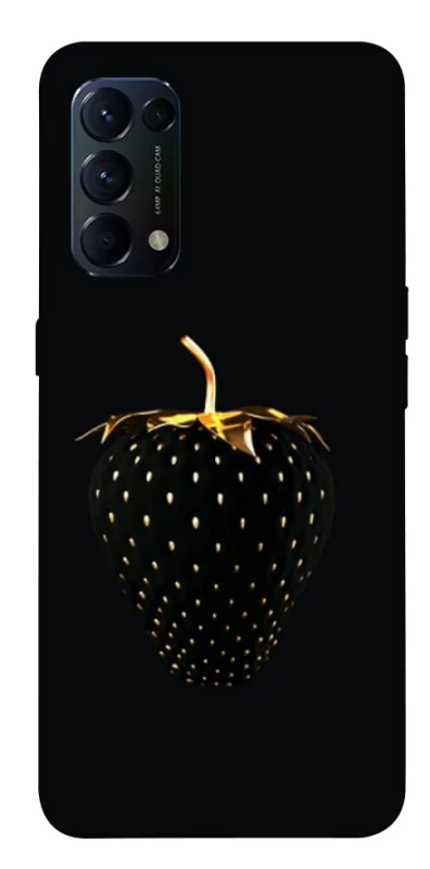 Чохол на Oppo Reno 5 4G Чорна полуниця фото 1 з 1