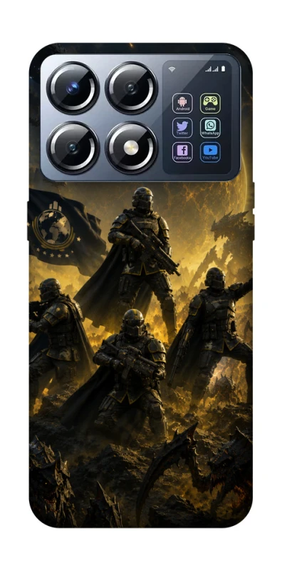 Чохол на Xiaomi POCO X8 Pro HELLDIVERS ver.2 фото 1 з 1