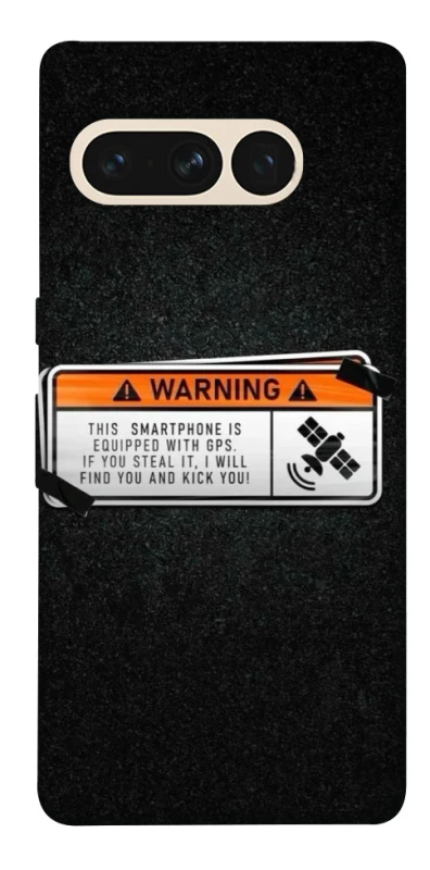 Чохол на Google Pixel 7 Pro Warning фото 1 з 1