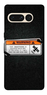 Чохол на Google Pixel 7 Pro Warning фото 1 з 1
