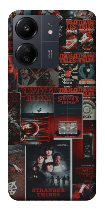 Чохол на Xiaomi Redmi 13C Stranger Things ver.16 фото 1 з 1