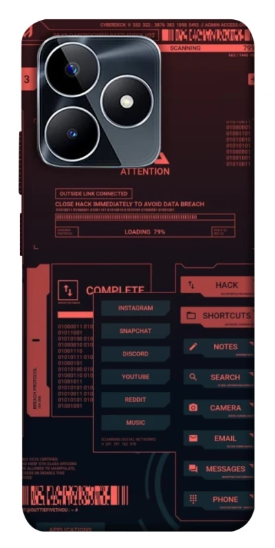 Чехол на Realme C53 Attention фото 1 из 1