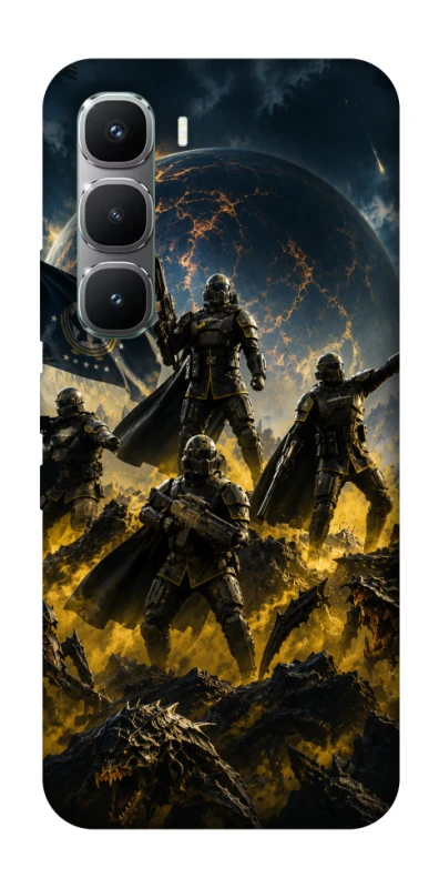 Чохол на Infinix Hot 60 Pro HELLDIVERS фото 1 з 1