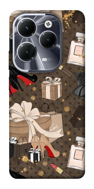 Чехол на Infinix Hot 40 Fashion collage ver.1 фото 1 из 1