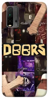 Чохол на Xiaomi Redmi 9T Roblox doors dark mode фото 1 з 1