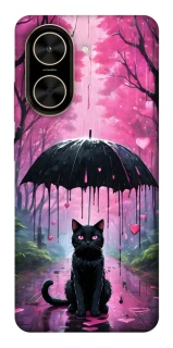 Чохол на Xiaomi Poco C71 Black cat фото 1 з 1