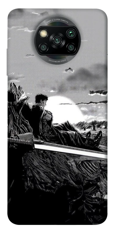 Чехол на Xiaomi Poco X3 NFC / Poco X3 Pro Berserk sunset фото 1 из 1