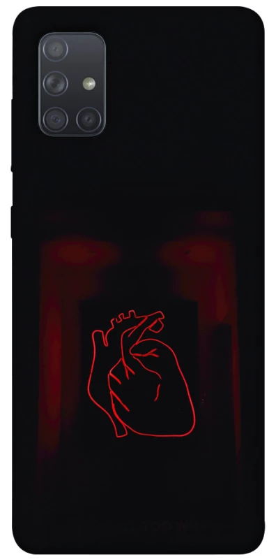 Чехол на Samsung Galaxy A71 Красное сердце фото 1 из 1