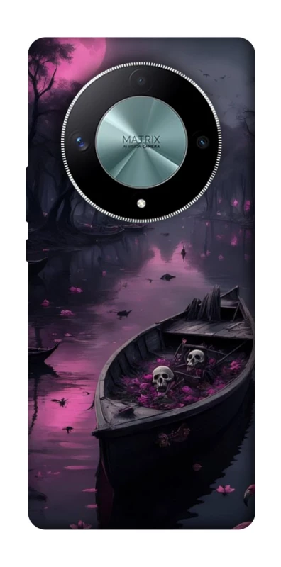 Чохол на Huawei Magic6 Lite Boat and flamingo фото 1 з 1