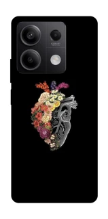 Чохол на Xiaomi Redmi Note 13 5G Heart with flowers фото 1 з 1