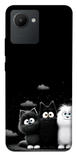 Чохол на Realme C30 Three Cats фото 1 з 1