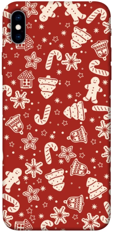 Чохол на Apple iPhone XS Max (6.5") Новорічний v3 фото 1 з 1