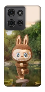 Чохол на Motorola Moto G75 Labubu Yoga фото 1 з 1