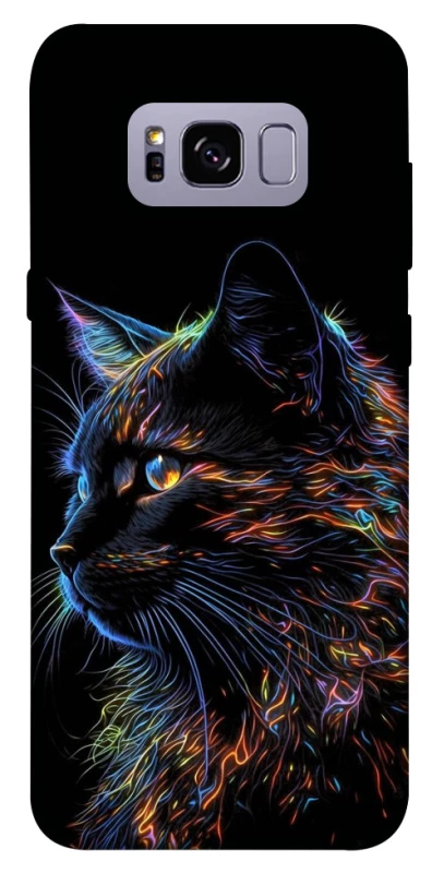 Чохол на Samsung G955 Galaxy S8 Plus Чорний кіт фото 1 з 1