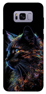 Чохол на Samsung G955 Galaxy S8 Plus Чорний кіт фото 1 з 1