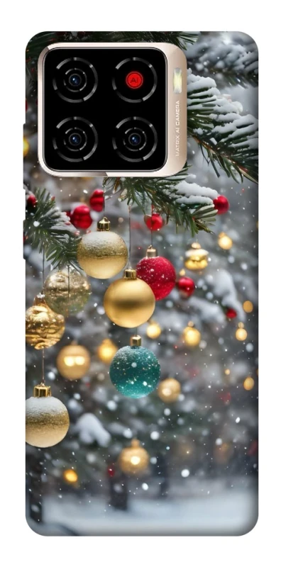 Чехол на ZTE Blade A56 Новогодний v48 фото 1 из 1