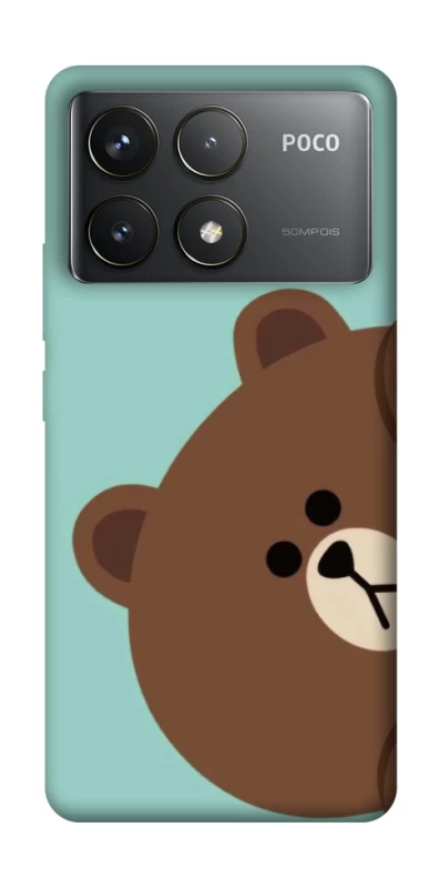 Чохол на Xiaomi Poco F6 Pro bear фото 1 з 1