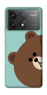 Чехол на Xiaomi Poco F6 Pro bear фото 1 из 1