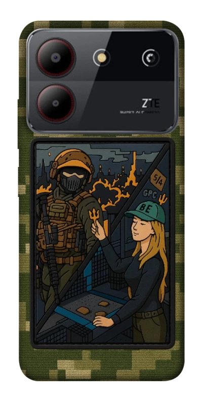 Чехол на ZTE Blade A54 4G Volonter фото 1 из 1