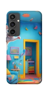 Чохол на Samsung Galaxy S24 FE crazy cat фото 1 з 1