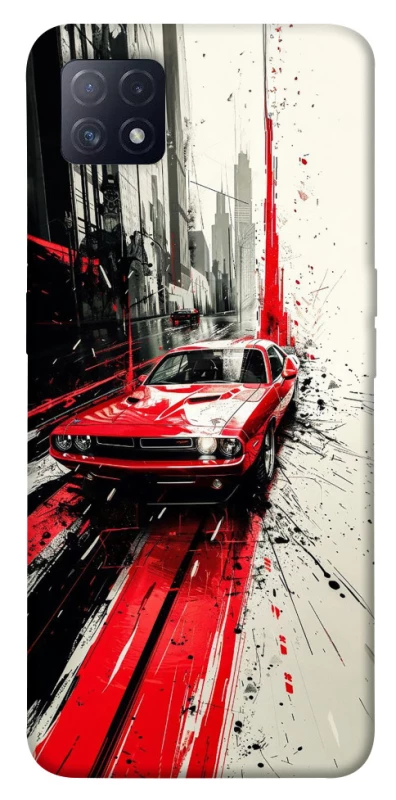 Чохол на Oppo A72 5G / A73 5G Painted Mustang фото 1 з 1