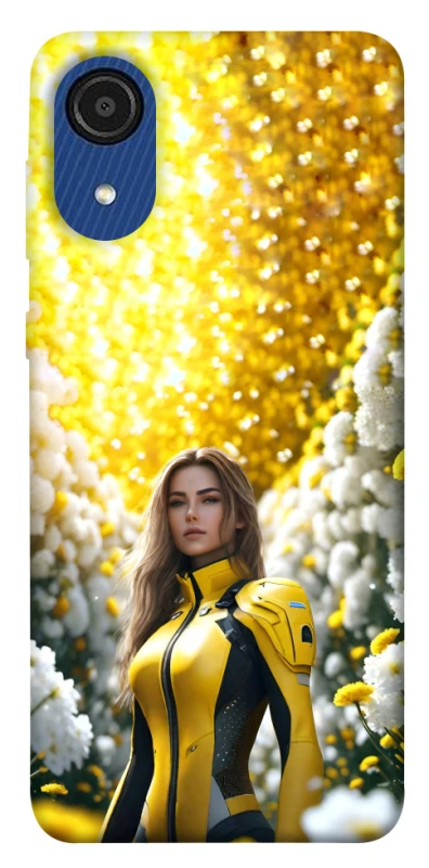 Чохол на Samsung Galaxy A03 Core Cyber space girl ver.2 фото 1 з 1