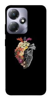 Чехол на Infinix Hot 30 Play Heart with flowers фото 1 из 1