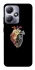 Чохол на Infinix Hot 30i Heart with flowers фото 1 з 1
