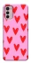 Чохол на Motorola Moto G42 Red hearts 2 фото 1 з 1