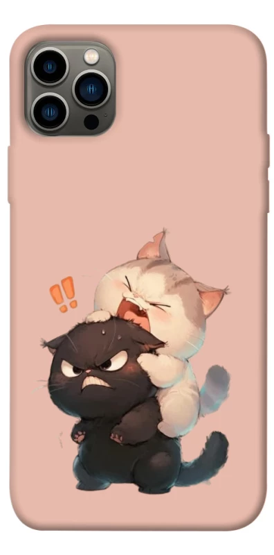 Чехол на Apple iPhone 12 Pro (6.1") Сat and cat фото 1 из 1