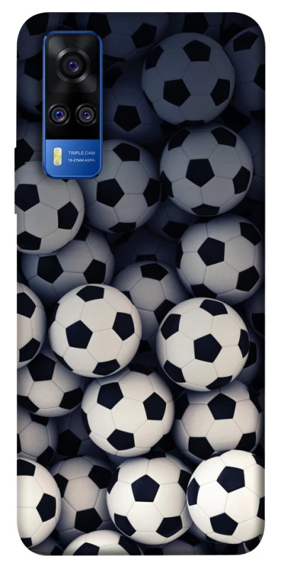 Чохол на Vivo Y51a Футбольні м'ячи фото 1 з 1