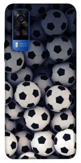 Чехол на Vivo Y51a Футбольные мячи фото 1 из 1