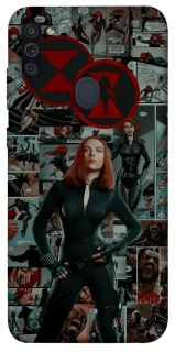 Чохол на Samsung Galaxy M11 Black Widow фото 1 з 1