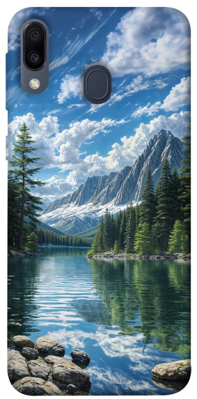 Чохол на Samsung Galaxy M20 River in the mountains фото 1 з 1
