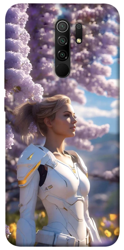 Чохол на Xiaomi Redmi 9 Cyber space girl ver.1 фото 1 з 1